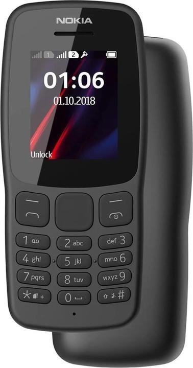 Productafbeelding Nokia 106 - Double Sim - Noir (versie zonder garantie*)