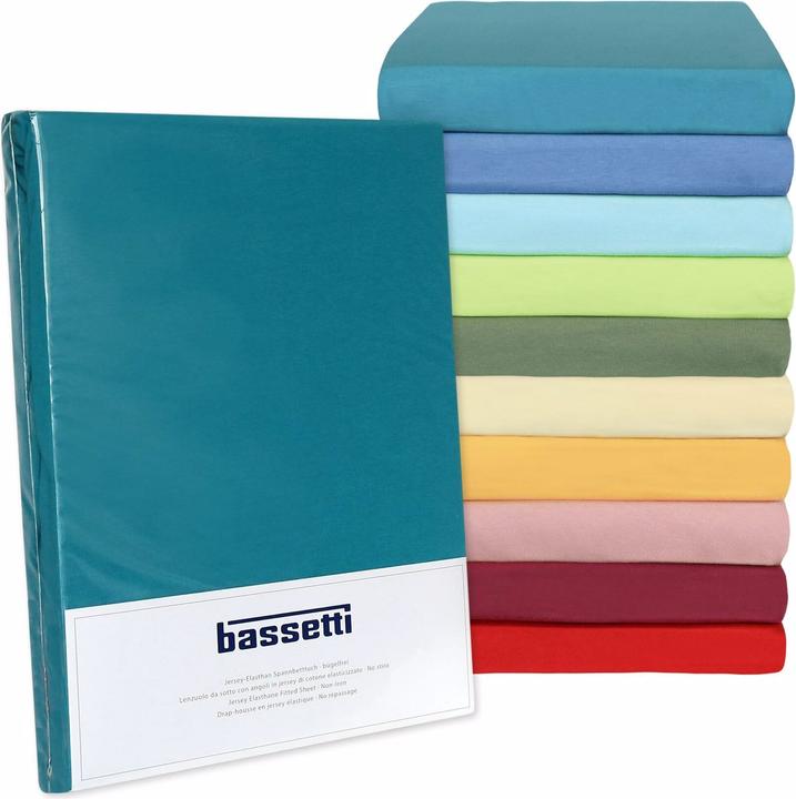 Image du produit Bassetti Jersey-Elasthan Spannbetttuch (140x200 cm, 150x200 cm)