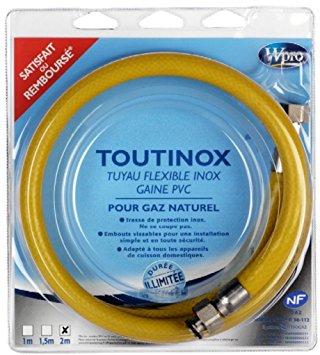 Produktbild WPRO Flexible Gaz Illimite Toutinox