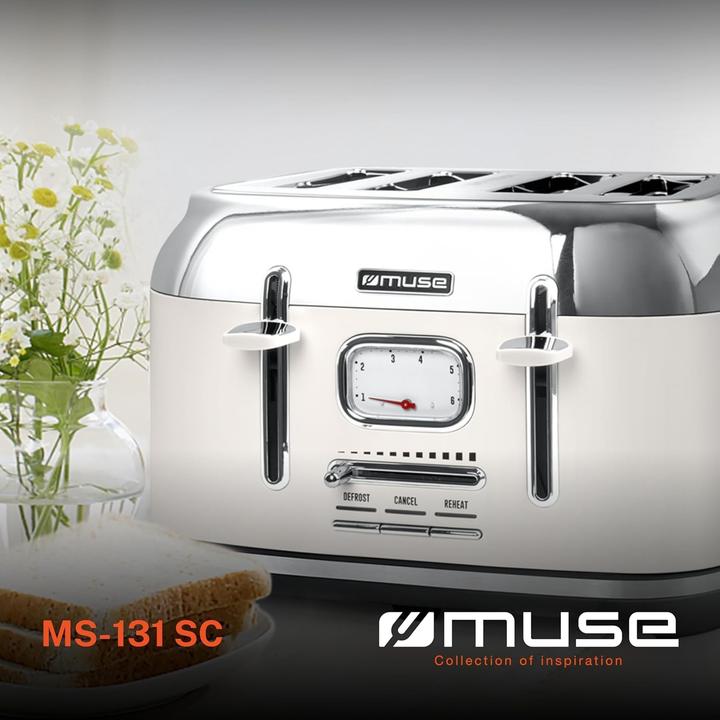 Immagine prodotto Muse MS-131 SC Tostapane Beige