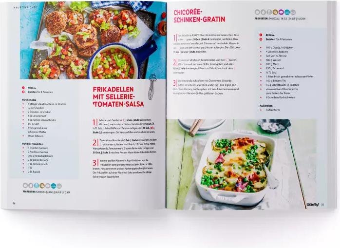 Produktbild mein ZauberTopf EINFACH LECKER! Abnehmen mit Low-Carb – Wunschgewicht in 4 Wochen (Deutsch, Redaktion mein ZauberTopf, 2022)
