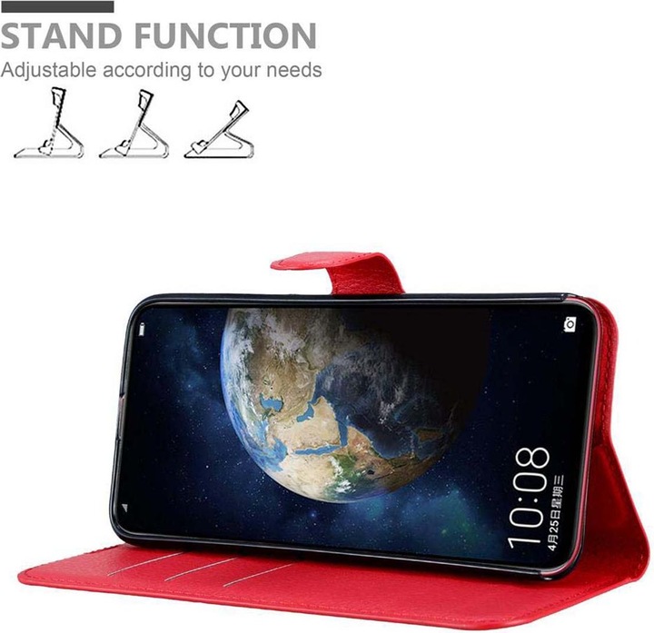 Actual product image Cadorabo Book with stand function cover (Honor Magic 2)
