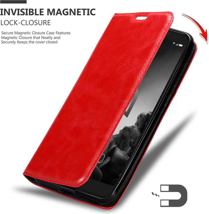 Actual product image Cadorabo Book Invisible Magnet Cover (Alcatel 1S (2019))