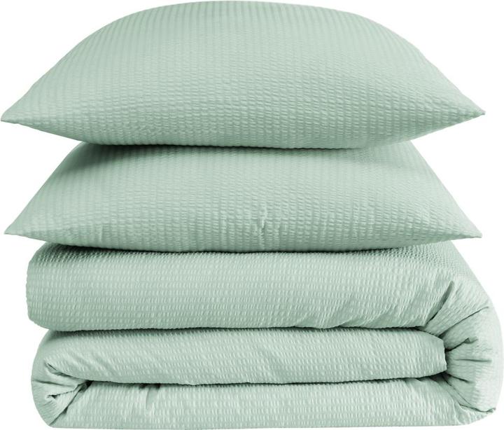 Produktbild Flair Seersucker Uni (Bettwäsche Set, 65 x 65 cm, 200 x 210 cm)