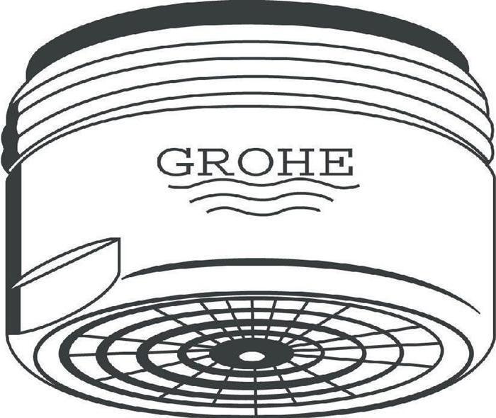 Actual product image Grohe Mousseur 13.5-15 l/min at 3 bar white