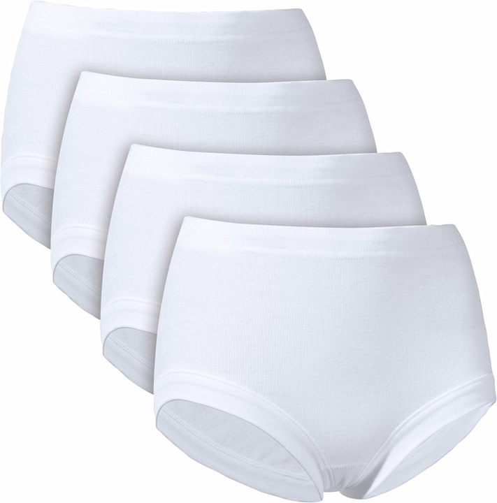Schiesser Culotte de taille pour dames 4-Pack boil-proof