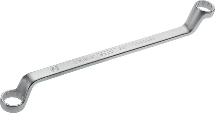 Produktbild HAZET Doppel-Ringschlüssel 630-21X23 ∙ Aussen Doppel-Sechskant Profil ∙ 21 x 23 mm (21 mm, 23 mm)