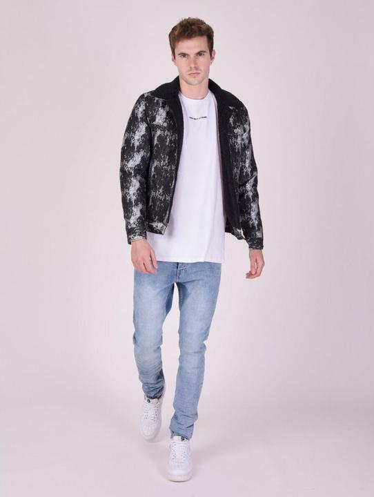 Actual product image Project X Paris Textured jacket with wool effect collar (L)