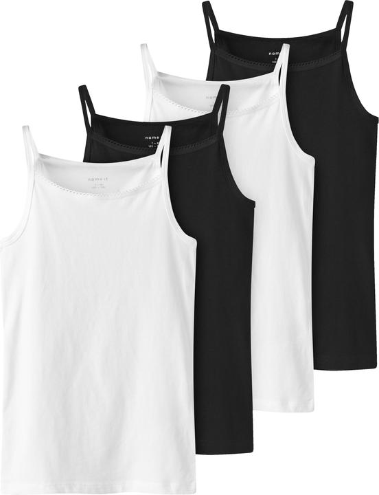 Image du produit Name it Nkfstrap Top 4p Black White Solid Noos (146, 152)