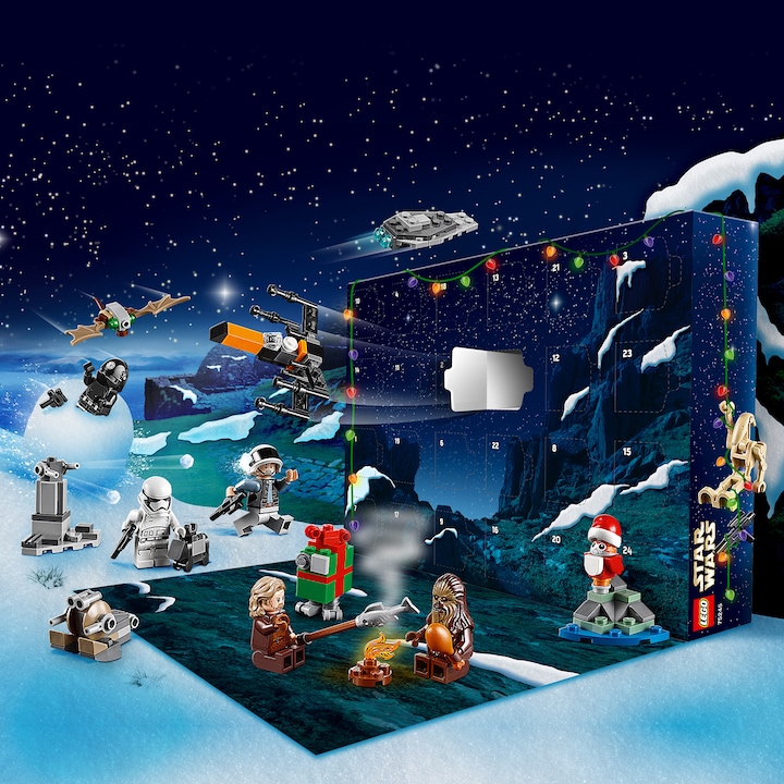 Actual product image LEGO Star Wars advent calendar
