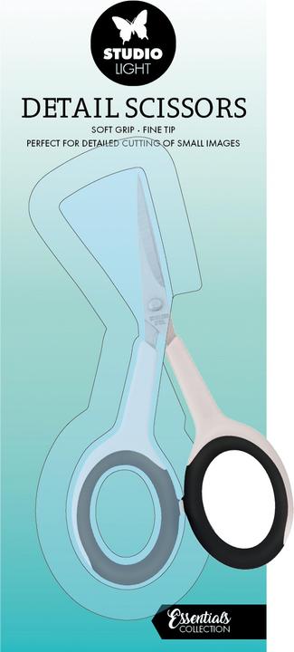 Image du produit art by marlene Detail Scissor soft grip fine tip Essentials Tools (10.40 cm)
