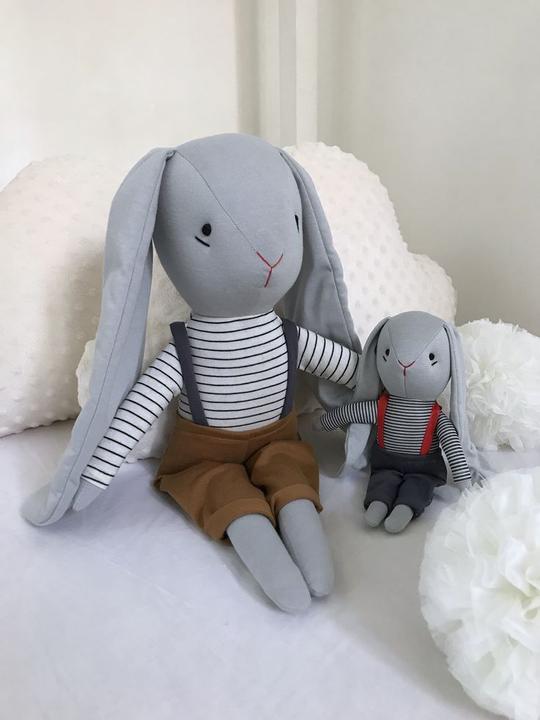 Actual product image Spinkie XL doll rabbit boy