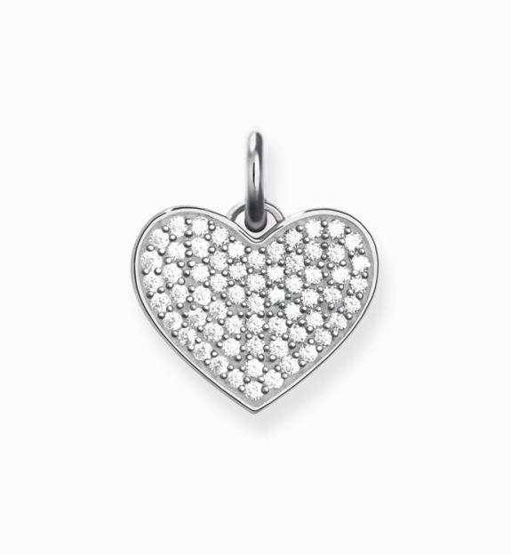 Immagine prodotto Thomas Sabo Ciondolo Cuore Pavé (Argento 925)