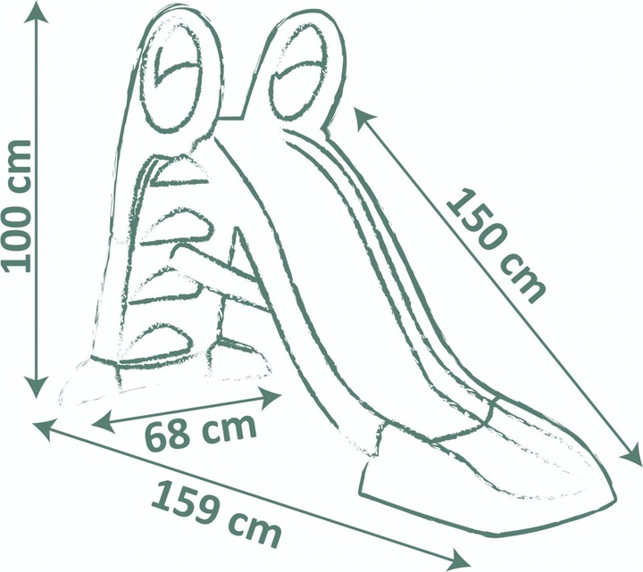 Actual product image Smoby Life slide KS