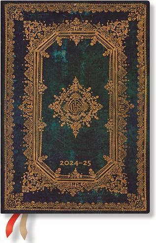Paperblanks PAPERBLAN Agenda Astra Midi 24/25 FFD5430 1W/2S 13M FR JOUR HC 13x18cm (12 x 17 cm, Français)