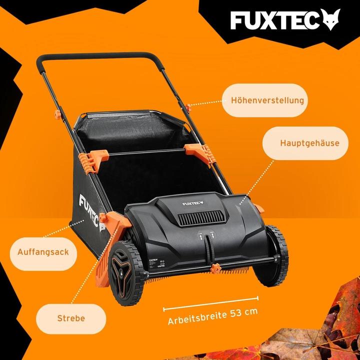 Actual product image Fuxtec Laubsammler FX-LS52