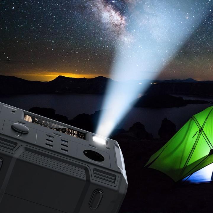 Produktbild Choetech Portable power bank 484Wh 500W black (BS004) (484 Wh, 5.60 kg)