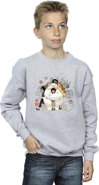 Produktbild Disney Big Hero 6 Baymax Group Hug Sweatshirt Jungen (152, 158)