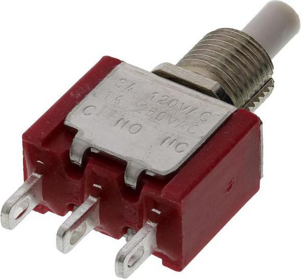 Image du produit RS PRO PB Switch,SP, keyway threaded solder lug