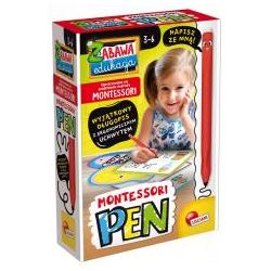 Lisciani Montessori-Set Stift mit 32 Tafeln