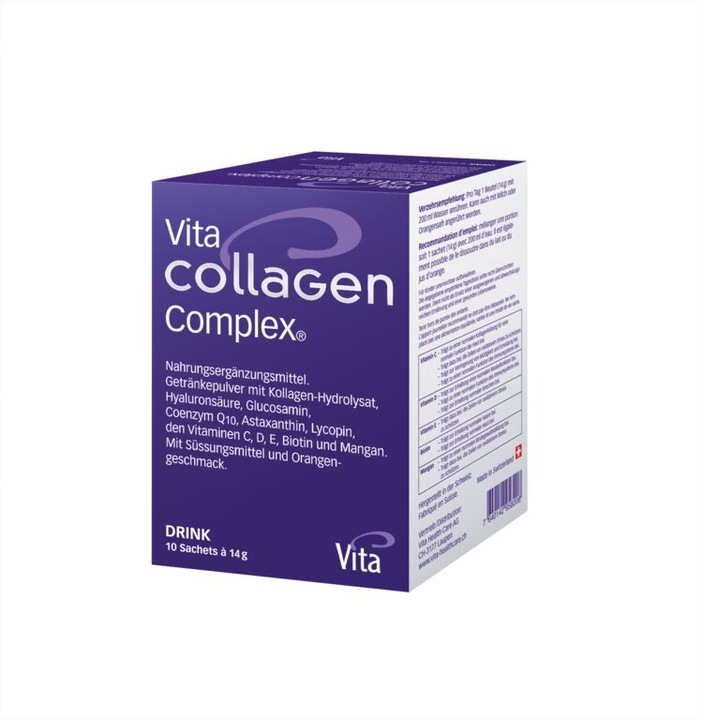 Nährwerte und Zutaten Vita Collagen Complex (30 Stück, Sachet, 570 g)