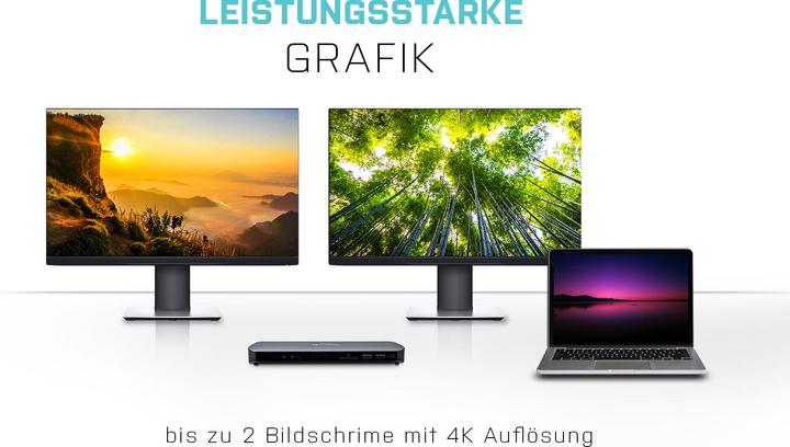 Produktbild i-tec Thunderbolt 3 Dual Dock (Thunderbolt, 2 Ports)