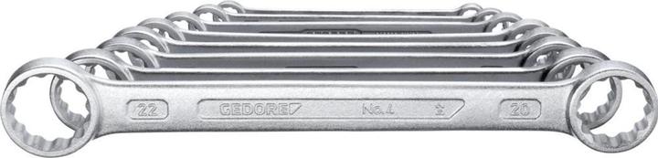 Immagine prodotto Gedore Set di chiavi ad anello a doppia estremità (10 mm, 11 mm, 12 mm, 13 mm, 14 mm, 15 mm, 16 mm, 17 mm, 18 mm, 19 mm, 20 mm, 21 mm, 22 mm, 6 mm, 7 mm, 8 mm, 9 mm)