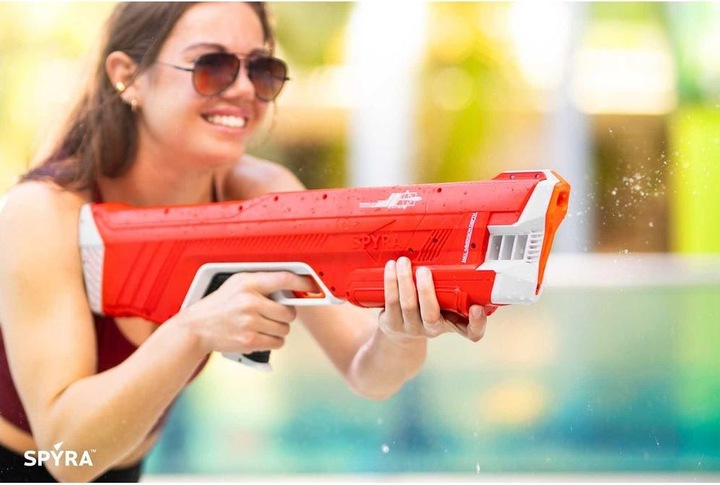 Image du produit Spyra Pistolet à eau Three rouge