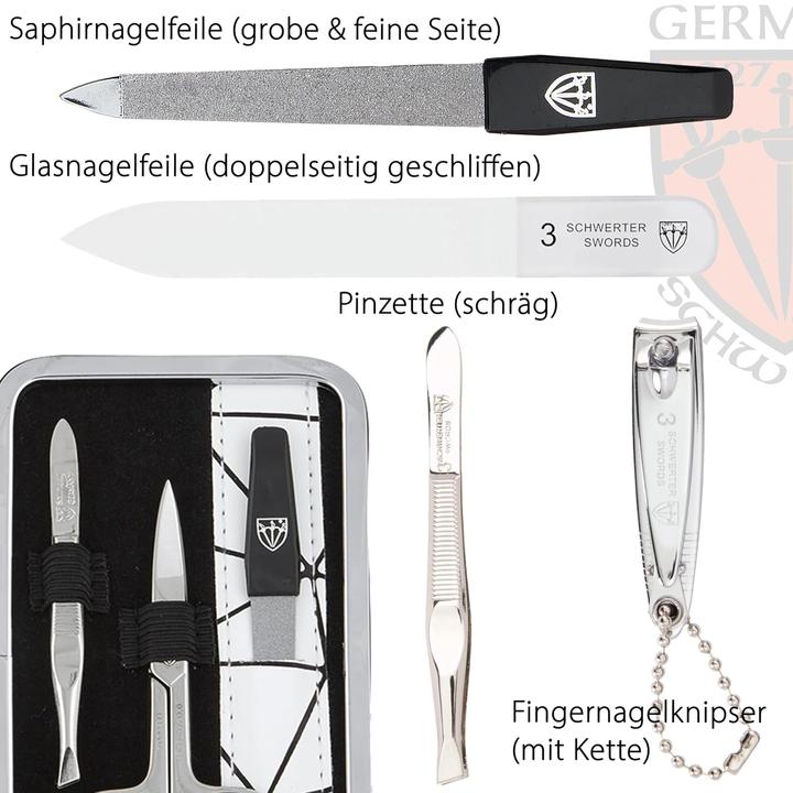 Produktbild Drei Schwerter 6-teiliges Maniküre Set Genova