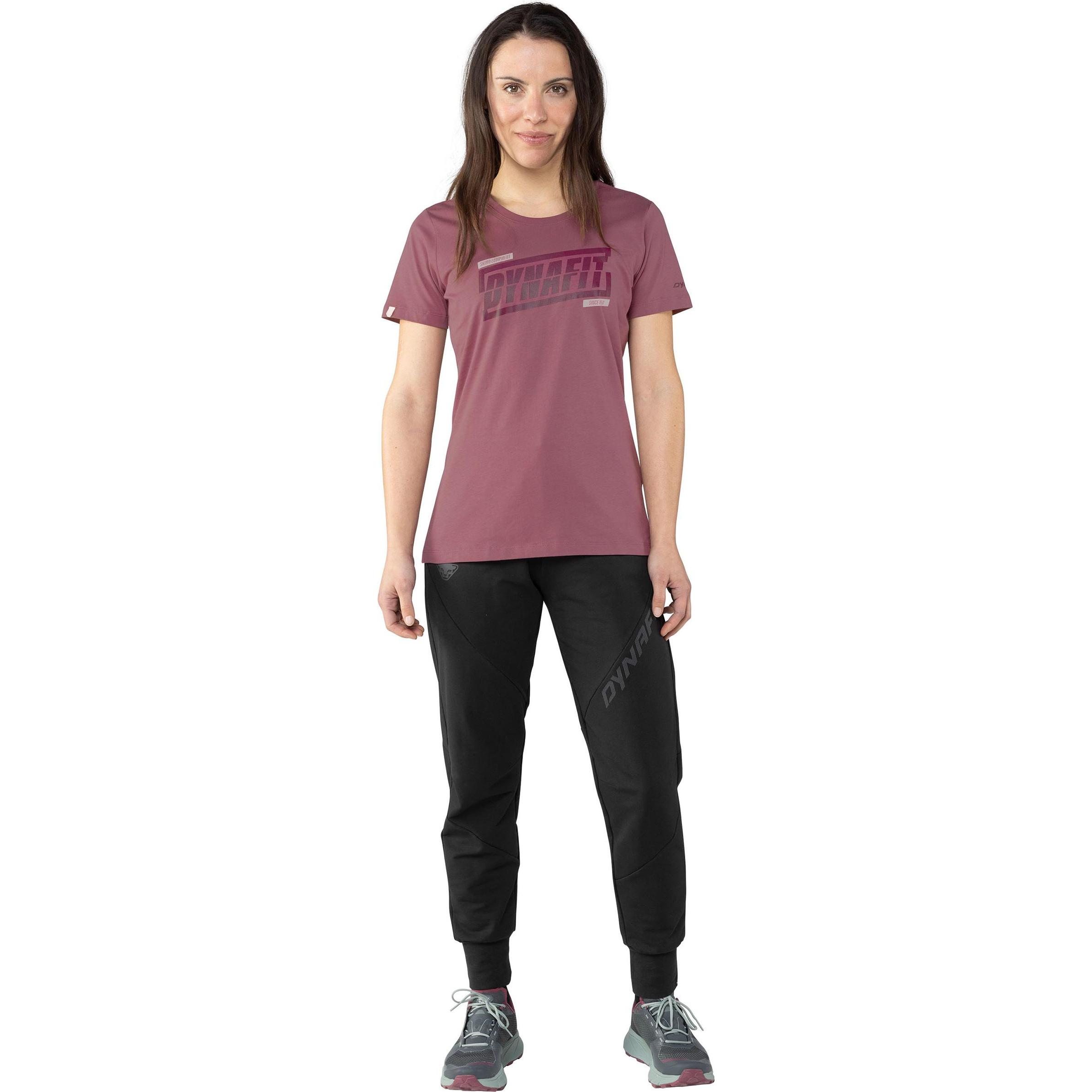 Thumbnail - Dynafit, Damen, Shirt, Graphic Cotton S/S Tee, Rosa, (36, S)