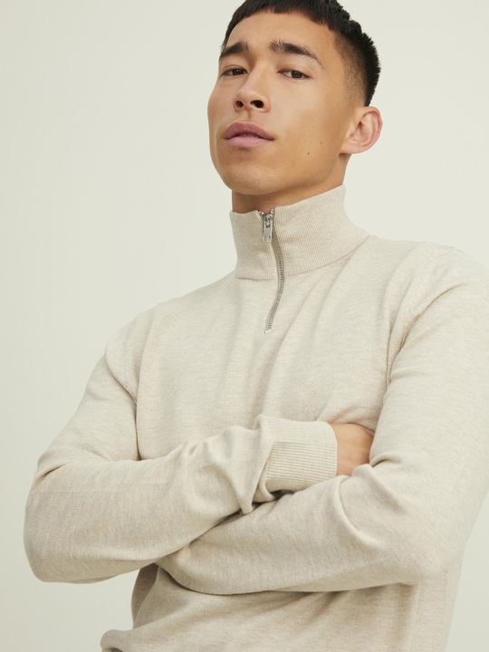 Produktbild Jack & Jones Halbreissverschluss Strickpullover (S)