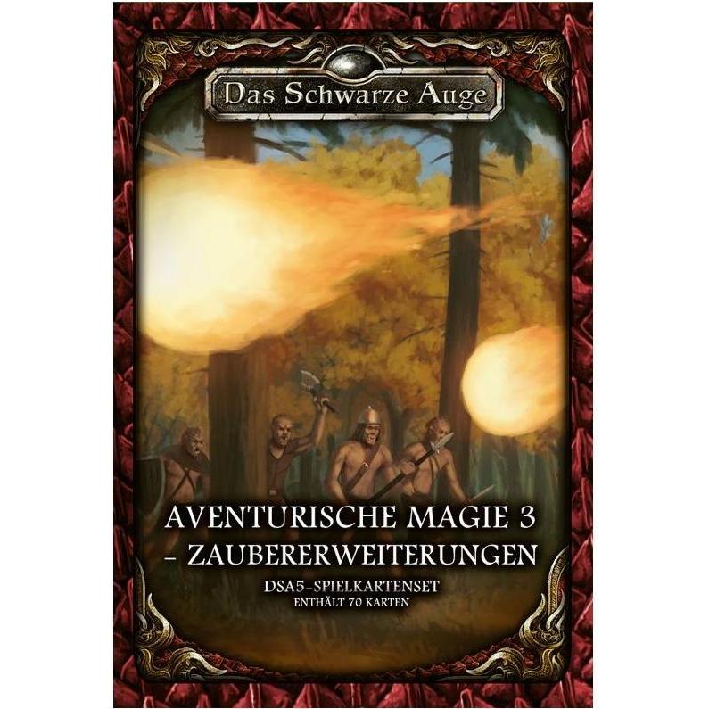 Thumbnail - Ulisses Spiele DSA5 Spielkartenset - Aventurische Magie 3: Zaubererweiterung, 70 Karten (DE-Ausgabe) (Deutsch)