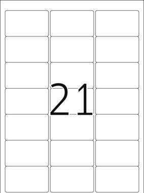 Produktbild HERMA Ablösbare Adressetiketten A4