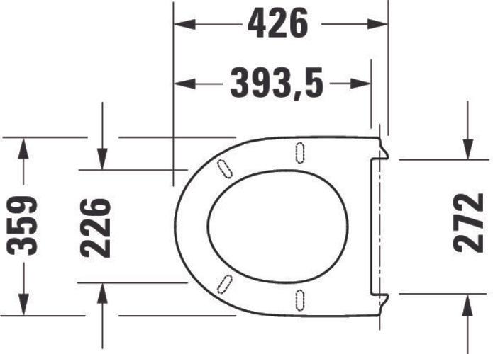 Produktbild Duravit WC-Sitz DURASTYLE mit Absenkautomatik weiss