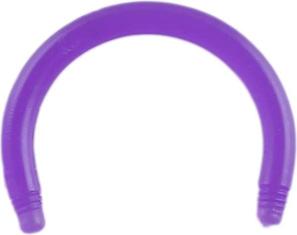 Immagine prodotto Star Piercing Asta circolare del bilanciere viola (Acrilico, senza ottone)