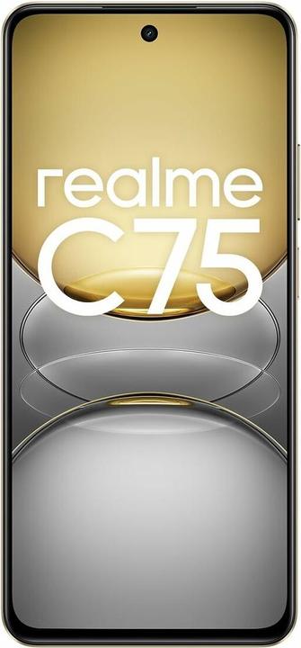 Produktbild realme C75 Dual Sim 6GB RAM 128GB - Lightning Gold (128 GB, Lightning Gold, 6.72", Dual SIM, 4G)