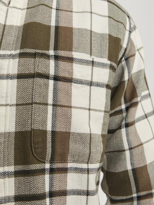 Actual product image Jack & Jones Jprblubrook Check Structure L/S Shirt Sn (S)