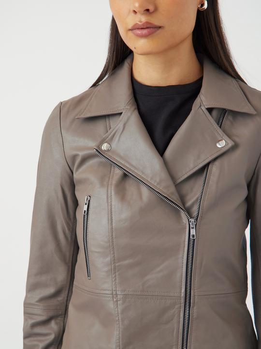 Actual product image Yas YASSOPHIE leather biker jacket (S)