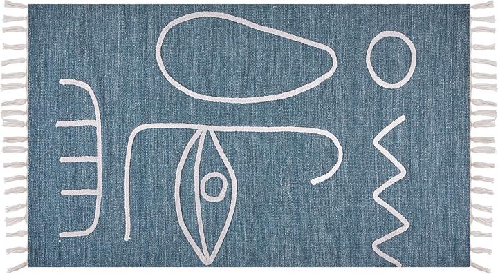 Produktbild Beliani Teppich Blau 80 x 150 cm YAVU (80 x 150 cm)