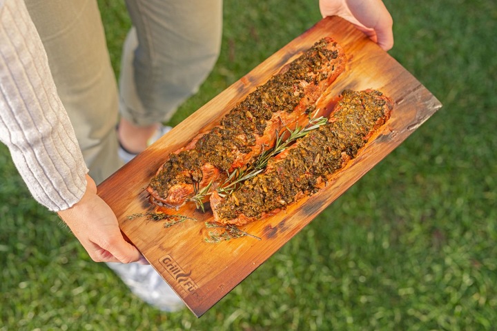 Actual product image Grillfürst Smoking Boards Alder XL 40 x 15 x 1.1 cm Set of 2