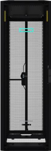 Image du produit HPE E Rack 42U G2 Kitted Advanced Pallet Rack avec panneaux latéraux et baying (42 HE, Rack 19 pouces)