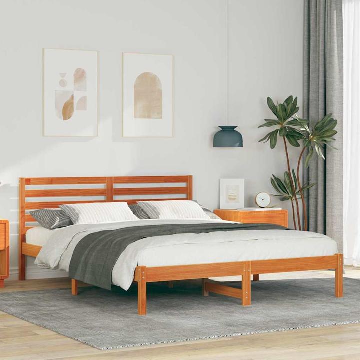Produktbild vidaXL Plattformbettgestell (150 x 200 cm)
