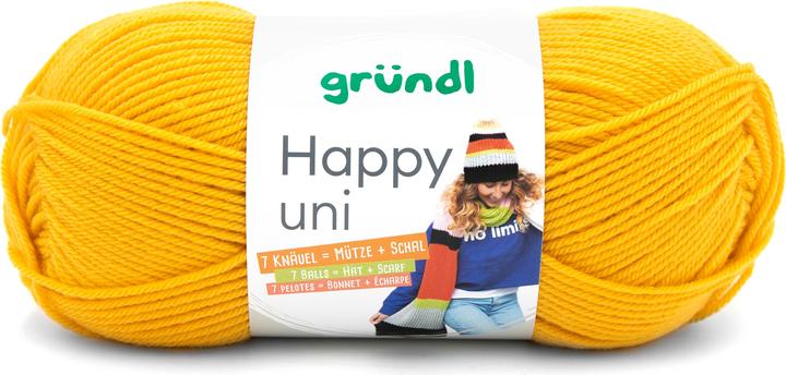 Actual product image Gründl Happy uni, 100 g (250 m)