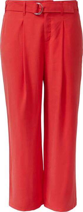 S.Oliver Hose Wide-Leg-Hose aus Viskosemix mit Stoffgürtel