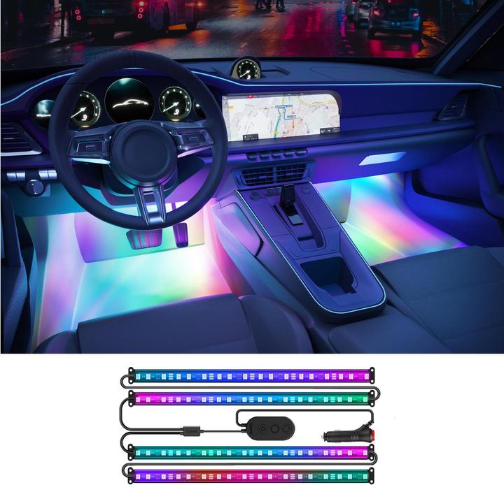 Image du produit Govee Éclairage intérieur de voiture, RGBIC