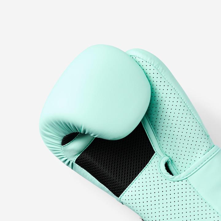 Produktbild Domyos Boxhandschuhe Training mit ergonomischem Schaumstoff (14 OZ, 10, 10.5, 11, 11.5, 12, 13, 5.5, 6.5, 7, 7.5, 8, 8.5, 9, 9.5)