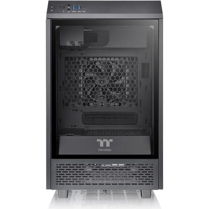 Thumbnail - Thermaltake The Tower 100 (Mini-ITX), PC Gehäuse, Schwarz