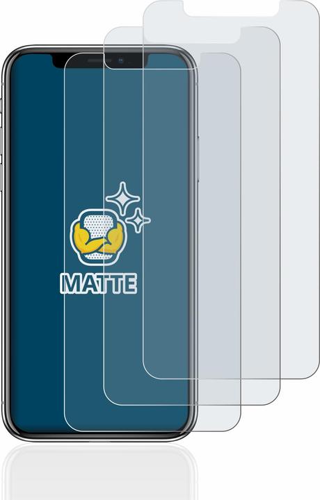 Produktbild BROTECT Entspiegelungsfolie Displayschutz Displayschutzfolie Folie Matt (6 Stück, Apple iPhone X)
