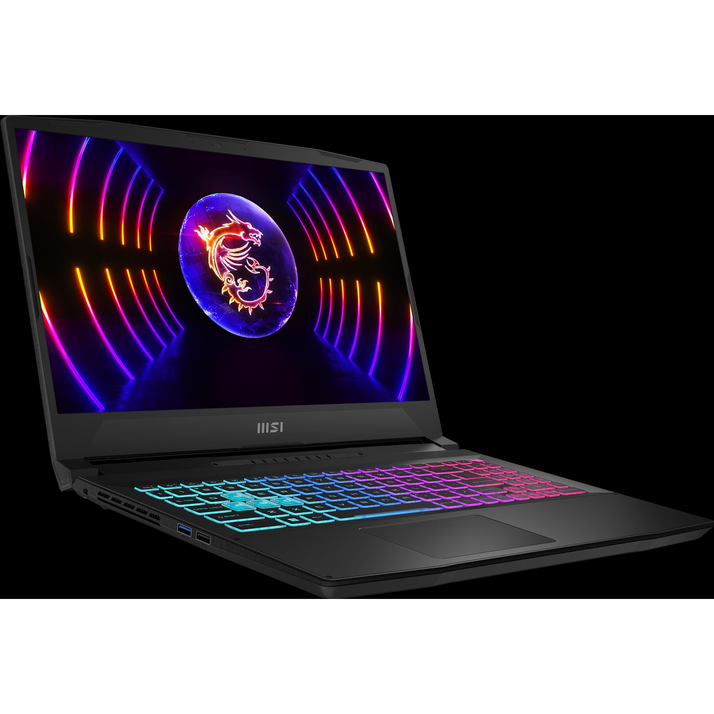 MSI Katana 15 (15.60", Intel Core i7-12650H, 16 GB, 512 GB, DE), Notebook, Schwarz
