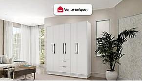 Immagine prodotto Vente-unique Feova (162 x 46.50 x 182 cm)